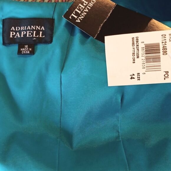 Adrianna Papell Textured Sheath Dress - Picture 8 of 12